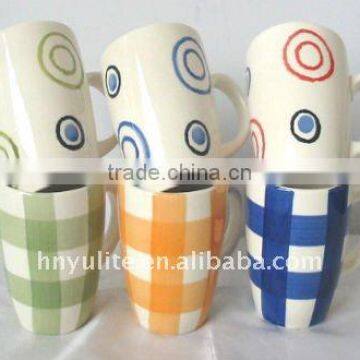 Hot porcelain mug , porcelain tea set