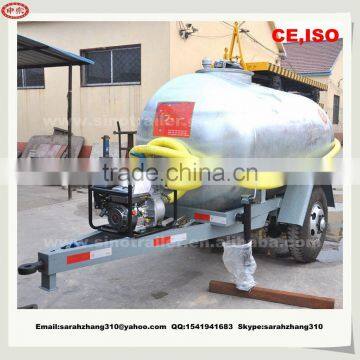 Factory Supply 2000L Galvanized Water Spray Tanker