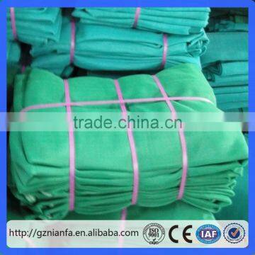 High quality green shade net /construction safety nets /Dust and debris control net