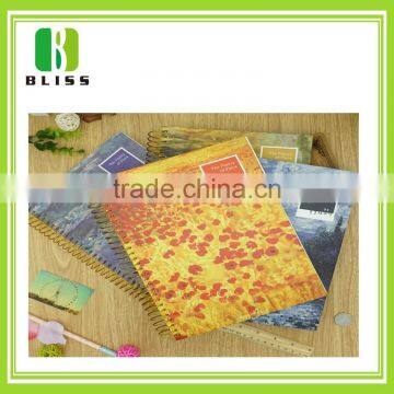 Hot sale new design custom kraft paper notebook