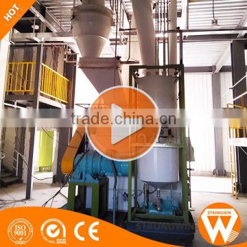 Henan Strongwin 1t/h fully automatic small plant poultry pellet feed production plant line with ce