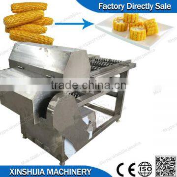 Industrial automatic stainless steel fresh maize cutting machine