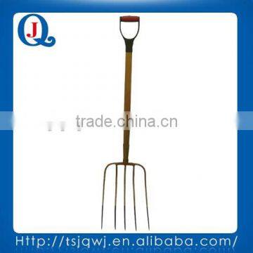 farming and gardening forks 101-5pdg with wooden handle