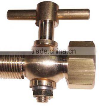 Gauge accessories brass pressure gauge cock