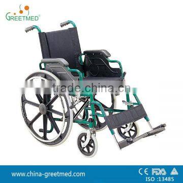 cheap price economy portable hospital used manual wheelchair