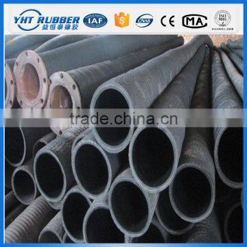 Suction and diacharge flanged rubber hose