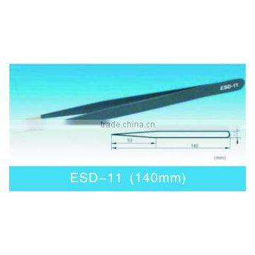 Vetus ESD-11 Anti-static ESD Pointed Stainless Steel Tweezers