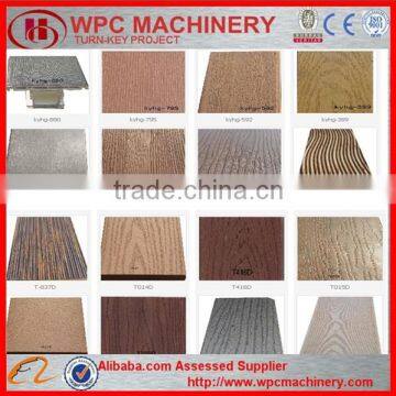 Small Volume Electrical Wpc Embossing Machine For Outdoor Floor photo-4