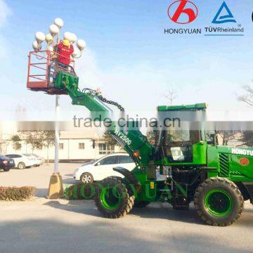 Telescopic Wheel Loader with CE HY2500 Load Bearing 2.0 ton