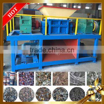 Indonesia Single Shaft 15kw Waste Paper Shredder Small Model Can Bottles Shredde photo-4
