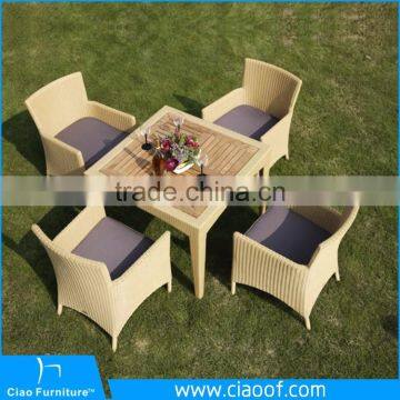 Горячая продажа! Большой ратановый обеденный набор для садовой мебели photo-2