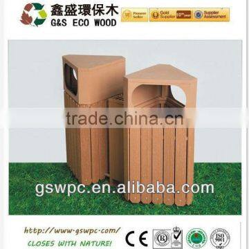 ECO wpc trashcan with high quality from G&S