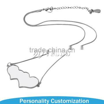Best VeSub Sublimation New Premium Quality Blank Chain Necklace Wholesale photo-3