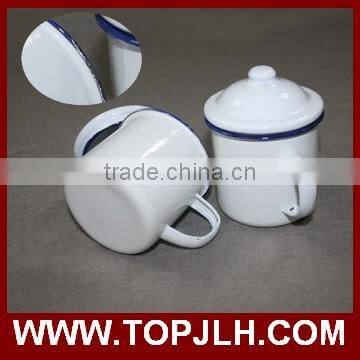 eco-friendly feature sublimation enamel mug images printed