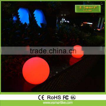 led ball light Solar Powered Mosaic PE Ball Garden Stake Lamp Color Change Yard LED Light