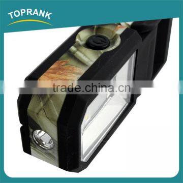 Outdoor Super Bright Camouflage Printed Flat Magnetic Flashlight With Hook photo-4