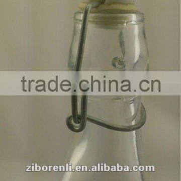 1000ml Glass Milk Bottle for Juice With Colorful Decal photo-5