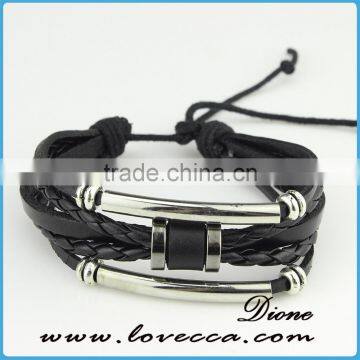 Braided Adjustable Nautical Leather Bracelets for Women photo-5