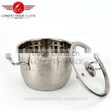 popular shape hot sale in china market stainless steel cookware sets