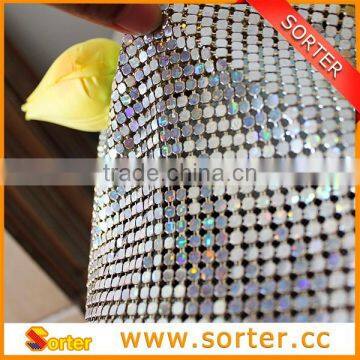 Oilproof Light-weight Metallic Sequin Cloth Kitchen Curtains Hanging Draperies photo-4