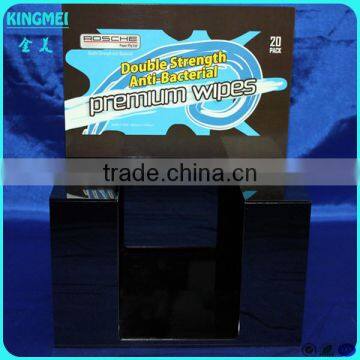 OEM Black Acrylic Drug Display, Lucite Drug Display Rack, Plexiglass Drug Display Shelf