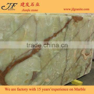 Beautiful Designs Light Green Onyx Stone Slab Price photo-5