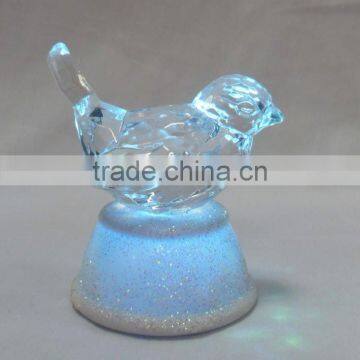 acrylic manufacturer led artificial bird indoor table hanging decorations