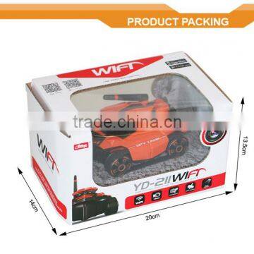 New Arrival YD-211 4CH RC Wifi Tank I-Spy Tank Controlled by Mobile Phone Android and Ios App tv Remote Control photo-6