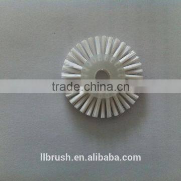 rotary wheel brush for machine