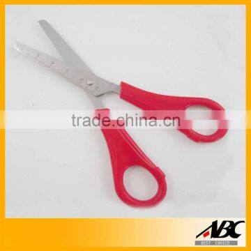 Hot-selling Plastic Handle Beauty Student Scissors photo-3