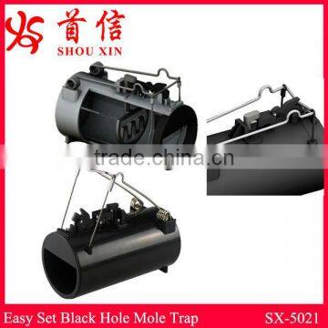 Easy Set Black Hole Gopher & Mole Trap SX-5021