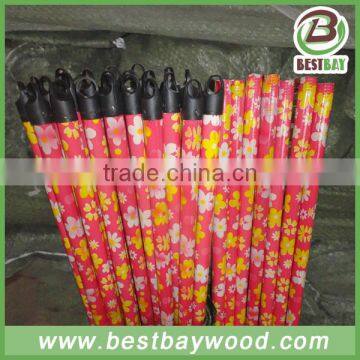 120X2.2cm Pvc Coated Broom Wooden Handle/pvc Coated Broom Wooden Stick/pvc Coated Broomstick Wood photo-2