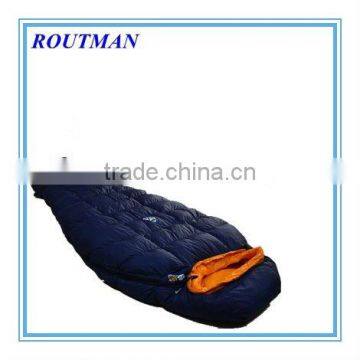 inflatable down body sleeping bag