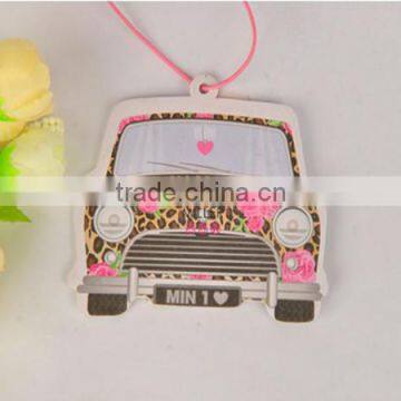 Paper air freshener for home or car or office glade air freshener
