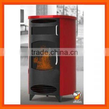 Hot!! Modern 9kw Wood Pellet Stoves With Oven