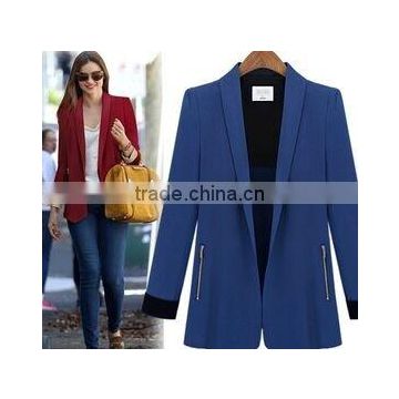 2016 Long Plus Size Women's Winter Jackets and Coats Single Button Elegant Warm Women Coat Jacket