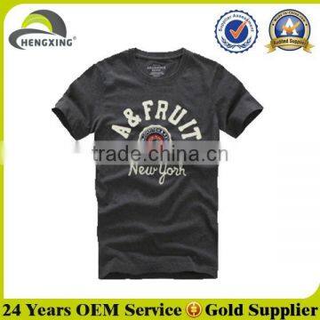 Fashion 100% Cotton Cheap Men's Custom Printed T-shirt