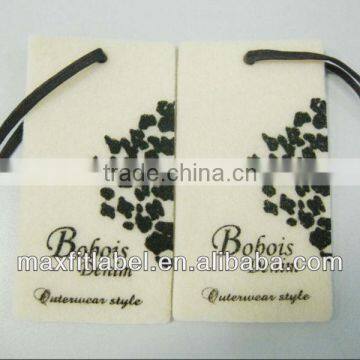 2015 Customized High Quality Garment Plastic Swing Tag , Hanging Tablets photo-4