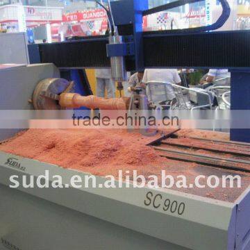 SUDA economic and high precision cylinder cnc engraver machine-SC900