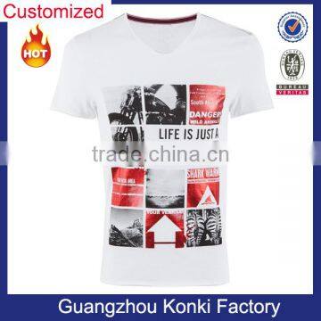 wholesale custom cheap bulk white t-shirts promotion