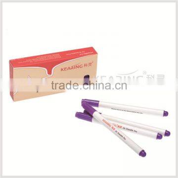 Kearing 1.0mm Fiber Tip Violet Air Erasable Marker Pen For Temporary Marking On Sewn Fabric photo-2