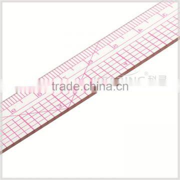Kearing Sandwich Line Printing 1.2mm Thick Plastic Clothes Sewing Garment Pattern Making Ruler #B-50 photo-5