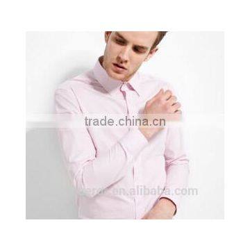 Bespoke Men Cotton Anti Wrinkle Solid Color Shirt BSRT0032 photo-3