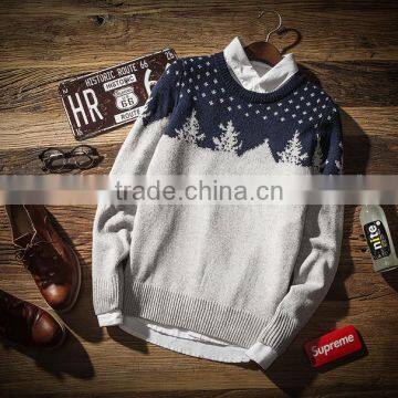 GZY High Grade Men Garment Wholesale Stylish Sublimation Sweater
