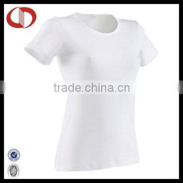 Simple Womens White Blank t Shirt From China