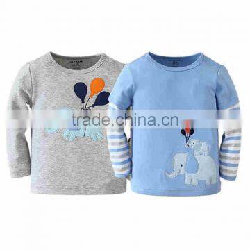 mom and bab 2014 Autumn baby clothing 100% cotton kids cartoon t shirt