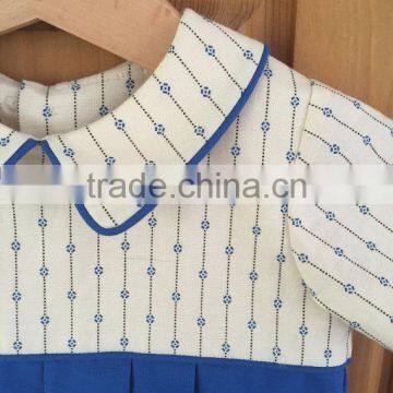 2017 Hot Selling Baby Bubble Romper With Gathered Kids Romper photo-4