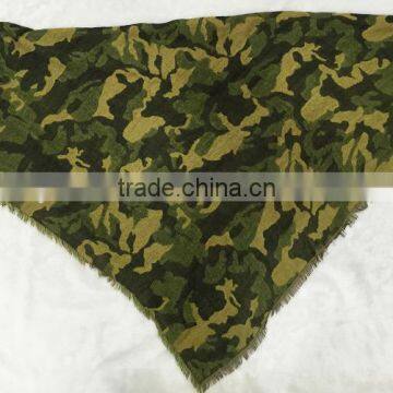 Fashion USA Lady Winter Fall Cheaper Camo Tassel Jacquard Scarf 100%viscose in Stock. photo-3