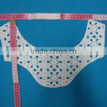 Fashion Crochet Cotton White Neck Lace for Ladies Garment