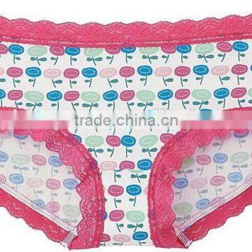 Elegant fresh style ladies cotton panties underwear